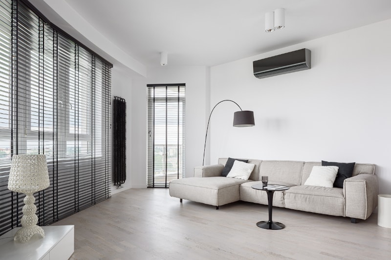 Room With Ductless Air Conditioners